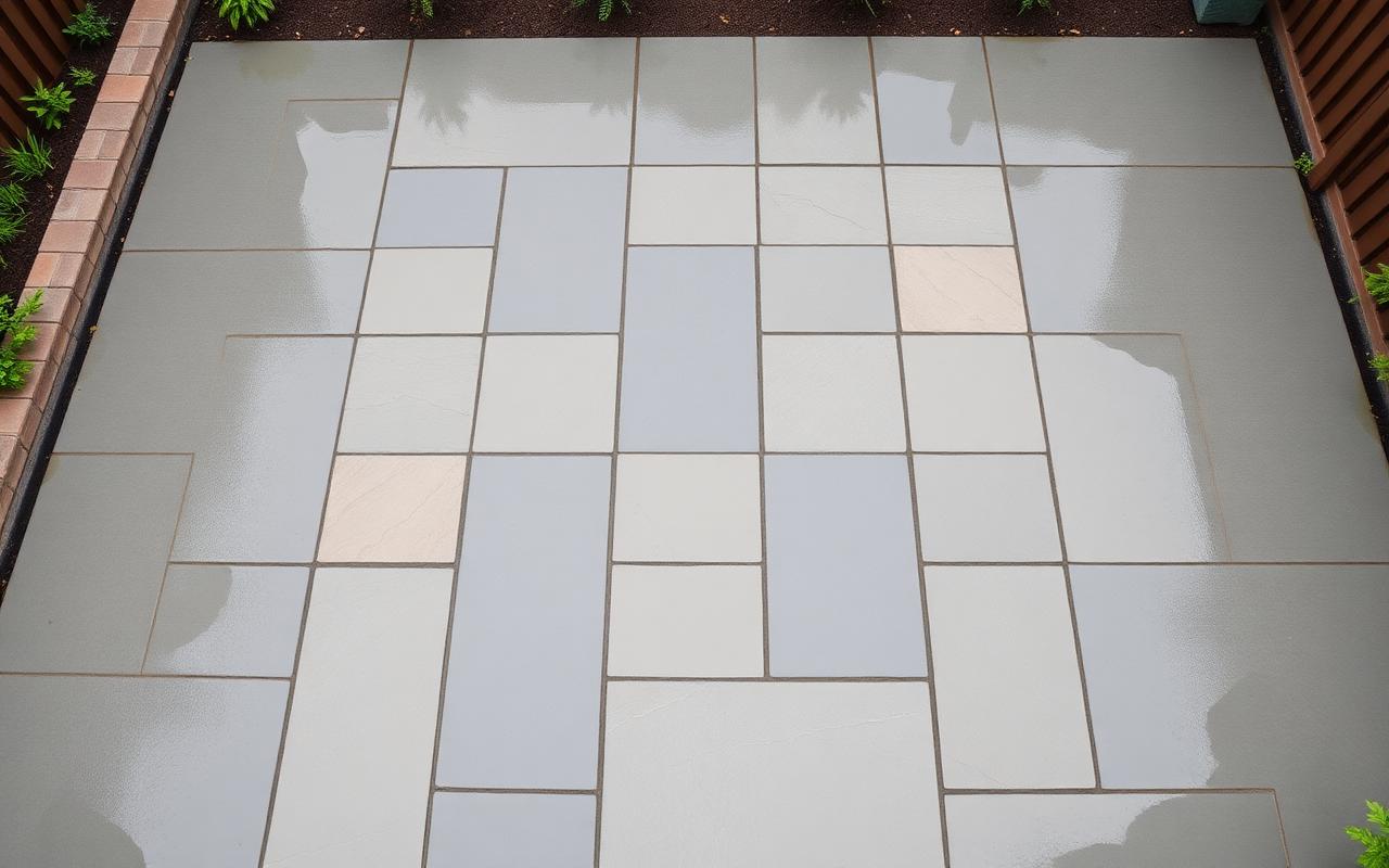 Patios after